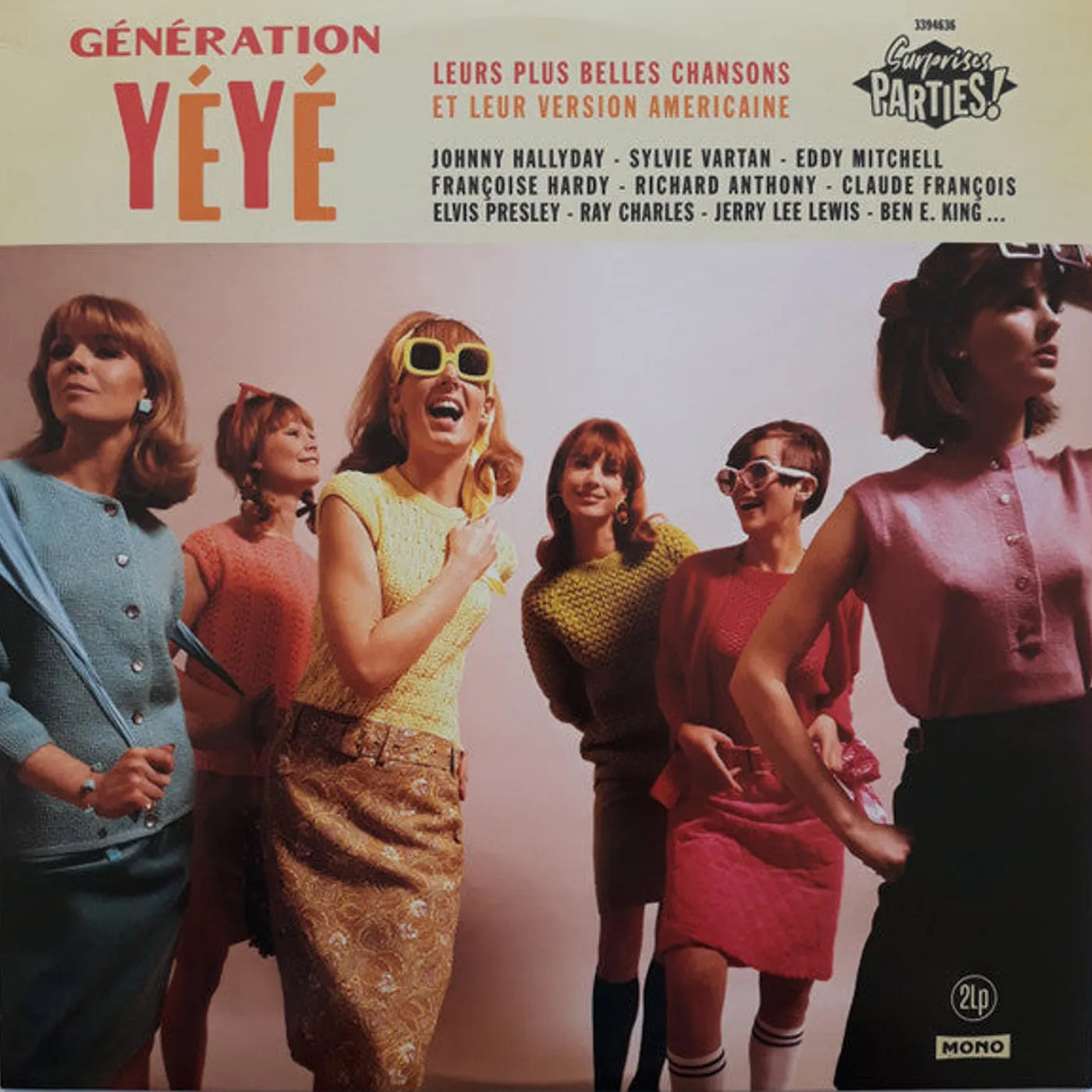 Various Artists  Various / Génération Yéyé Leurs Plus Belles Chansons Et Leur Version Américaine - 2LP