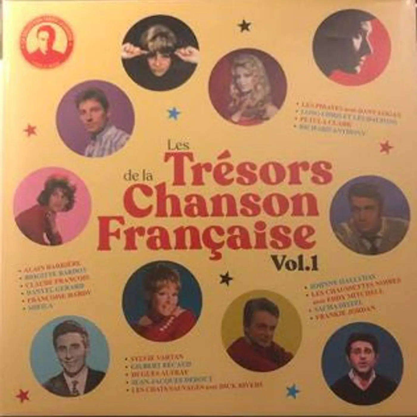 Various Artists  Variés / Les trésors de la chanson Française, Vol.1 - LP (Vinyl)