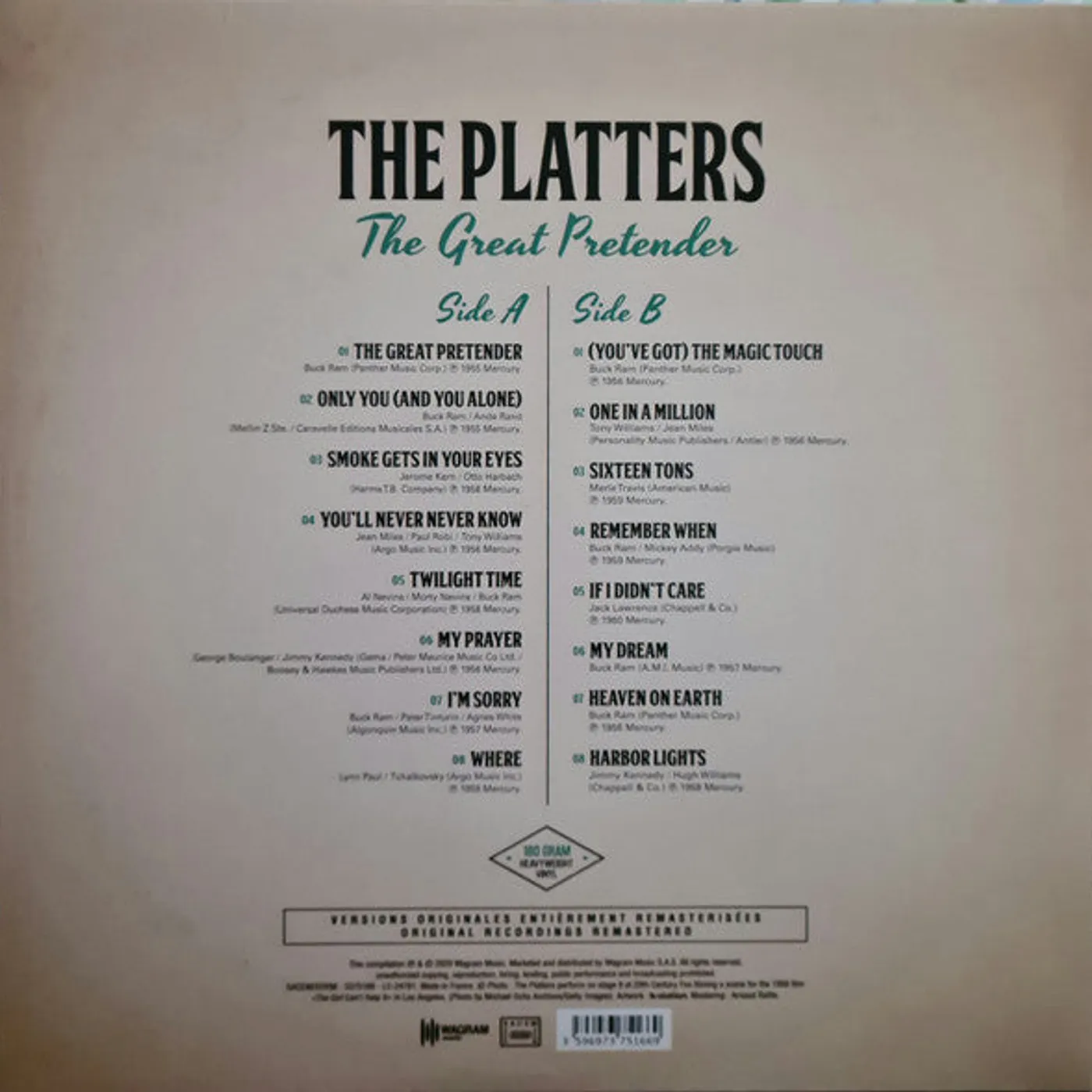 The Platters / The Great Pretender - LP (Vinyl)