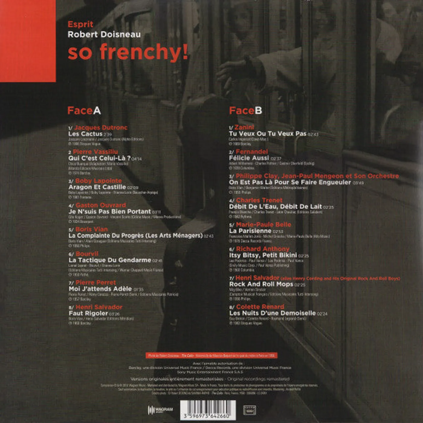 Various Artists  Various / So Frenchy ! - LP (Vinyl)