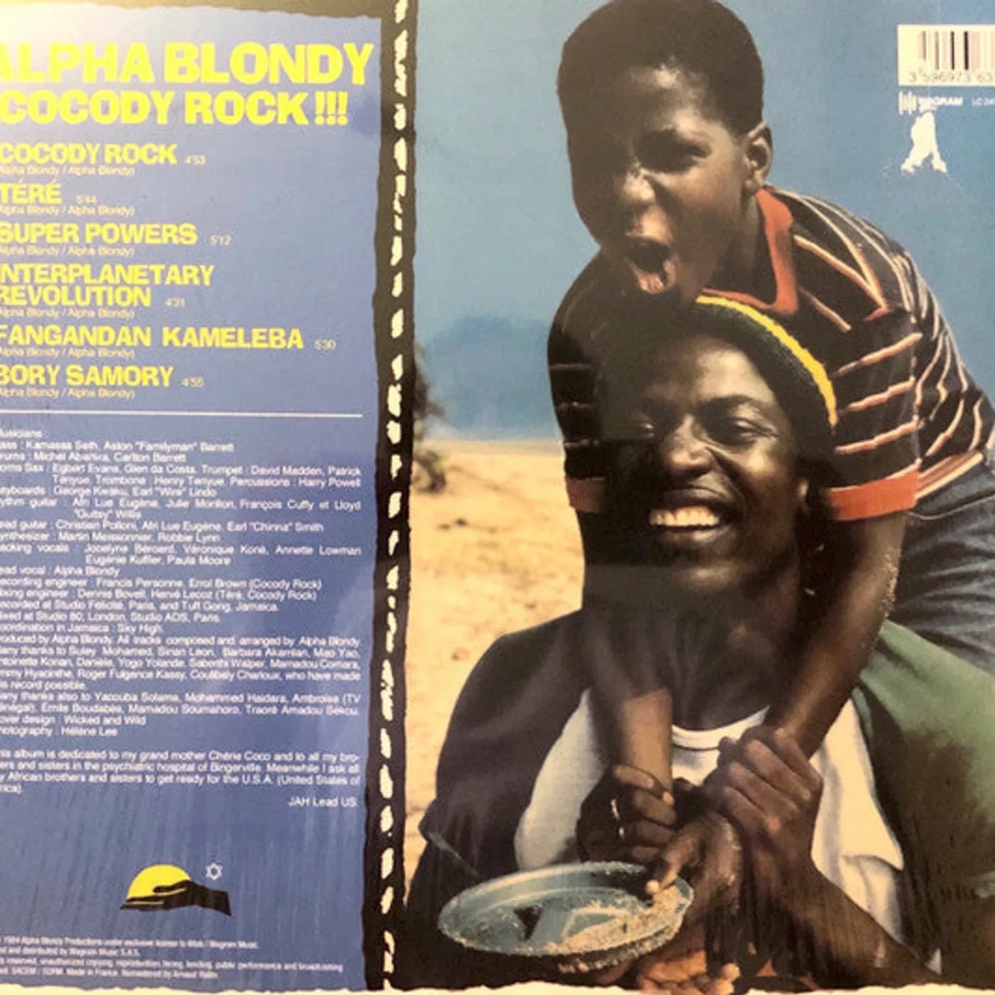 Alpha Blondy / Cocody Rock!!! - LP (Vinyl)