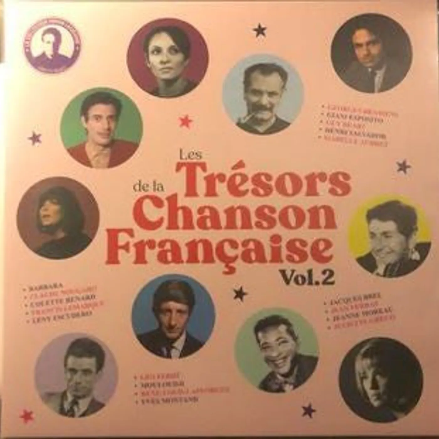Various Artists  Various / Les trésors de la chanson Française – Vol.2 - LP (Vinyl)