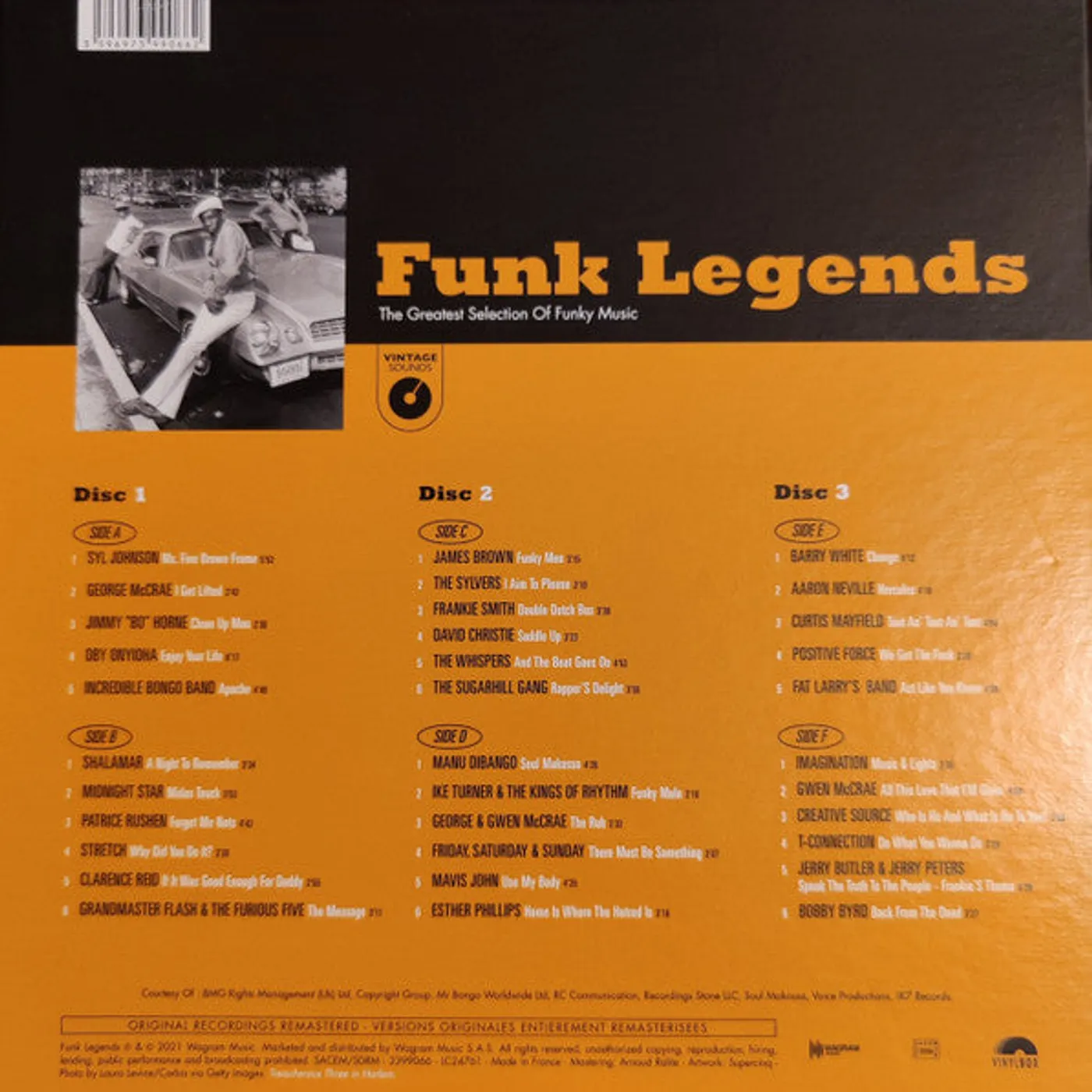 Various Artists  Various / Funk Legends - 3LP (Vinyl)