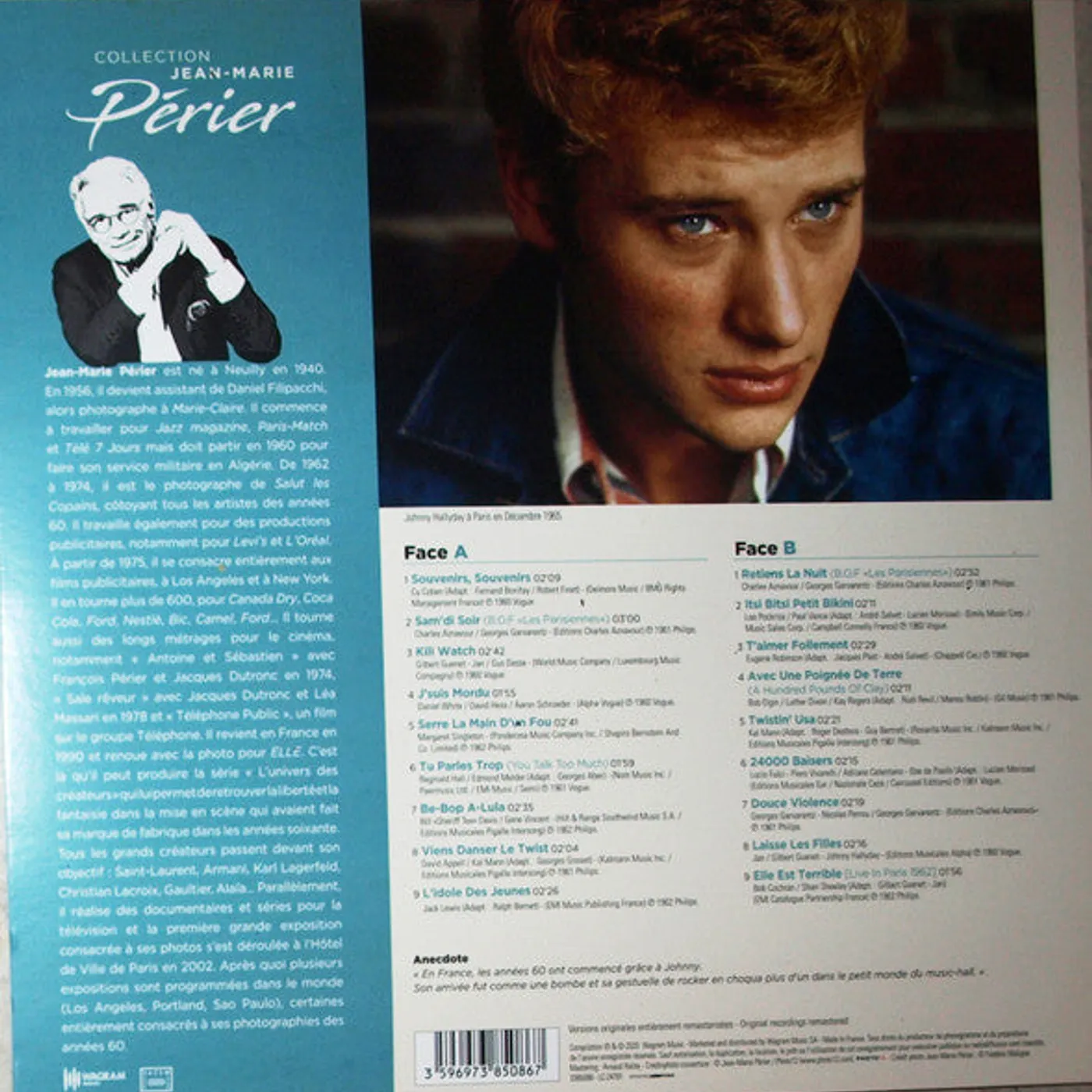 Johnny Hallyday / Collection Jean-Marie Périer - LP (Vinyl)