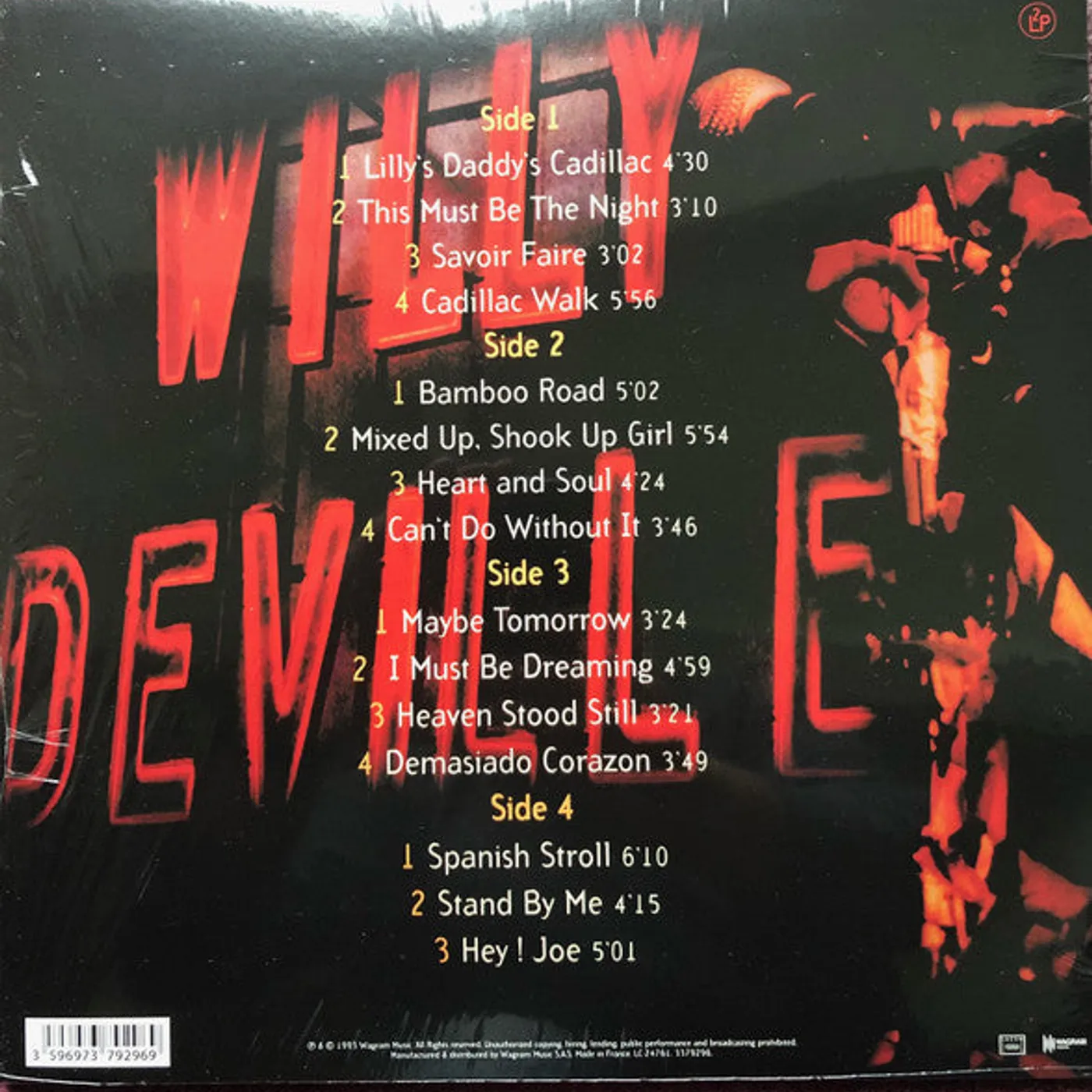 Willy deVille / (Live) - 2LP