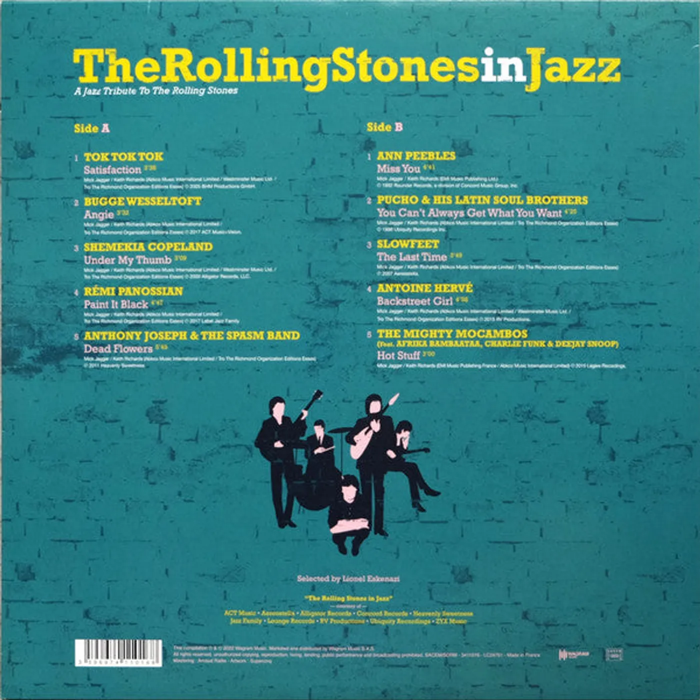 Various Artists  Various / The Rolling Stones In Jazz - LP (Vinyl)