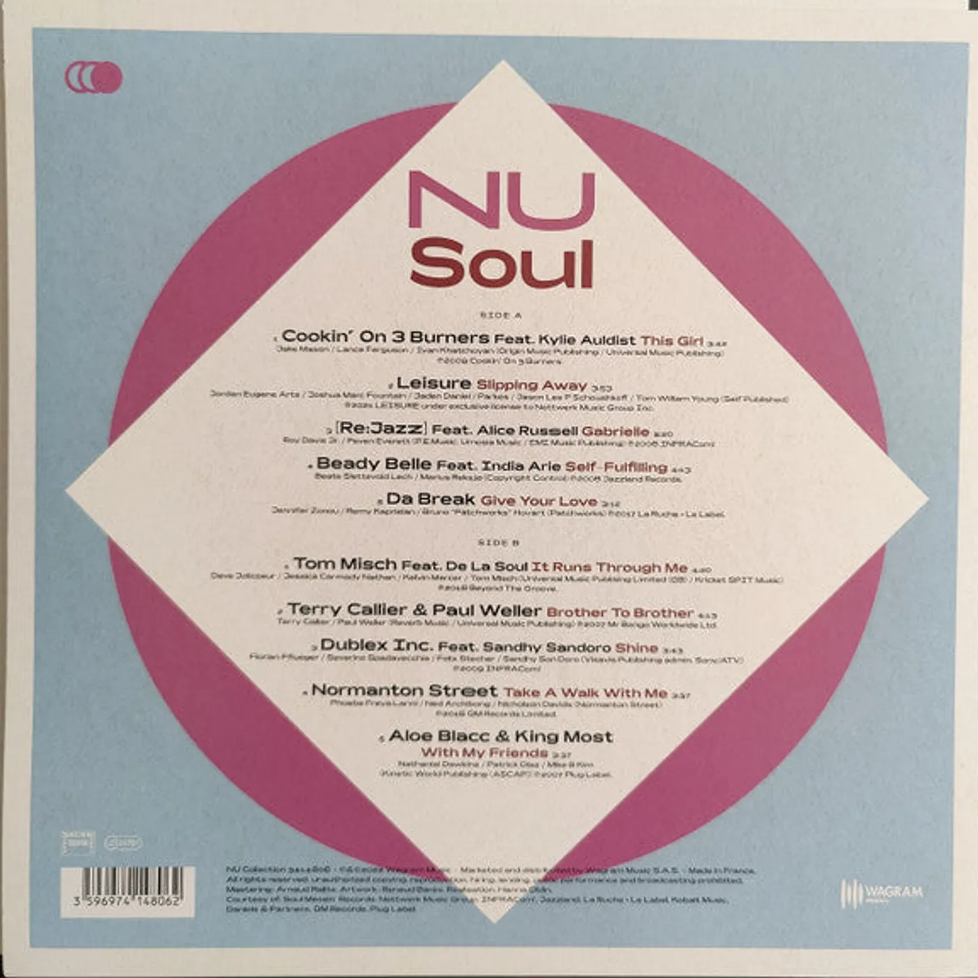 Various Artists  Various / NU Soul The Finest Soul Tracks From The New Generation - LP (Vinyl)