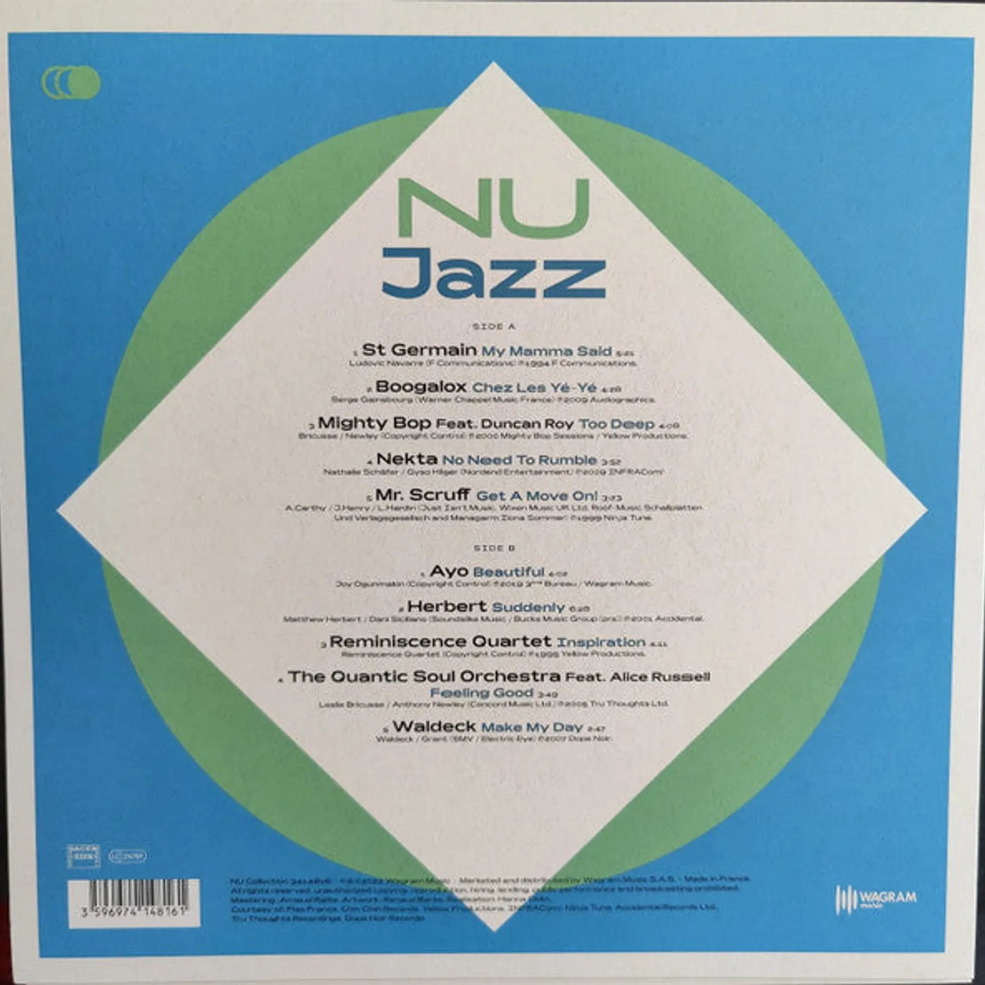Various Artists  Various / Nu Jazz (The Finest Jazzy Tracks From The New Generation) - LP (Vinyl)