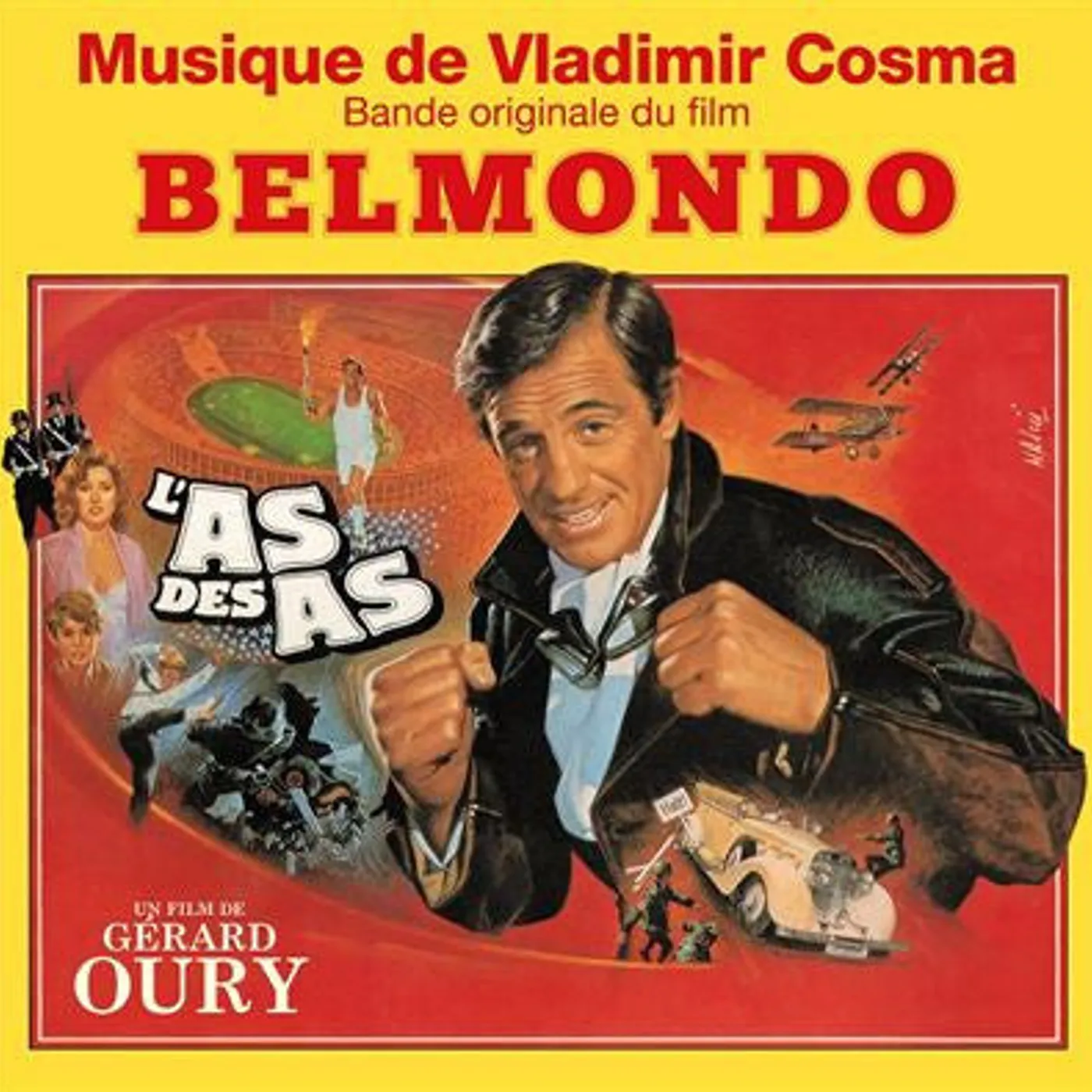 Vladimir Cosma Bande Sonore / L'As Des As - LP (Vinyl)