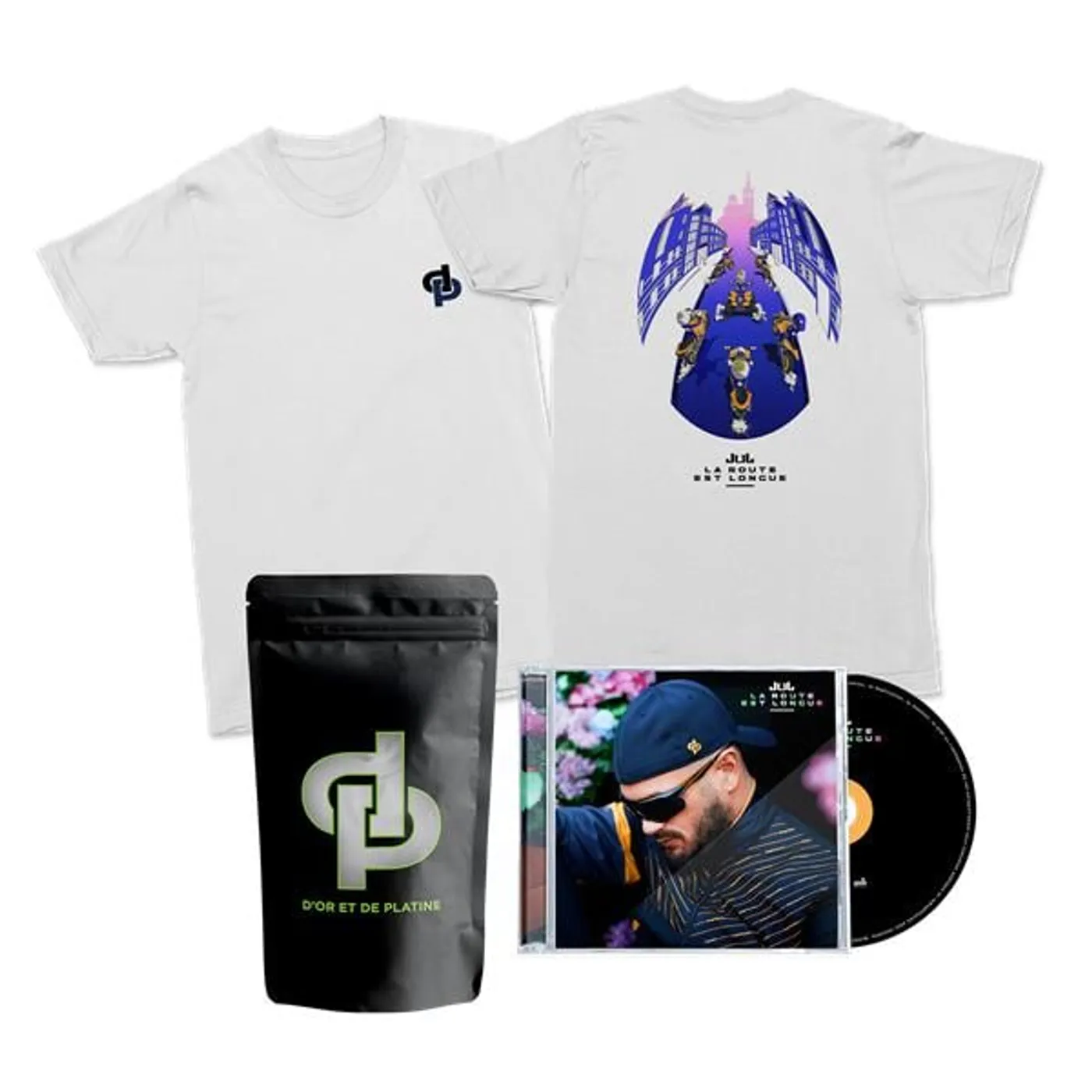 Jul / La Route Est Longue - CD + t-shirt