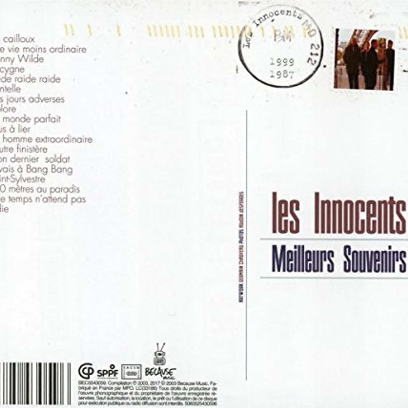 Les Innocents / Meilleurs Souvenirs - CD