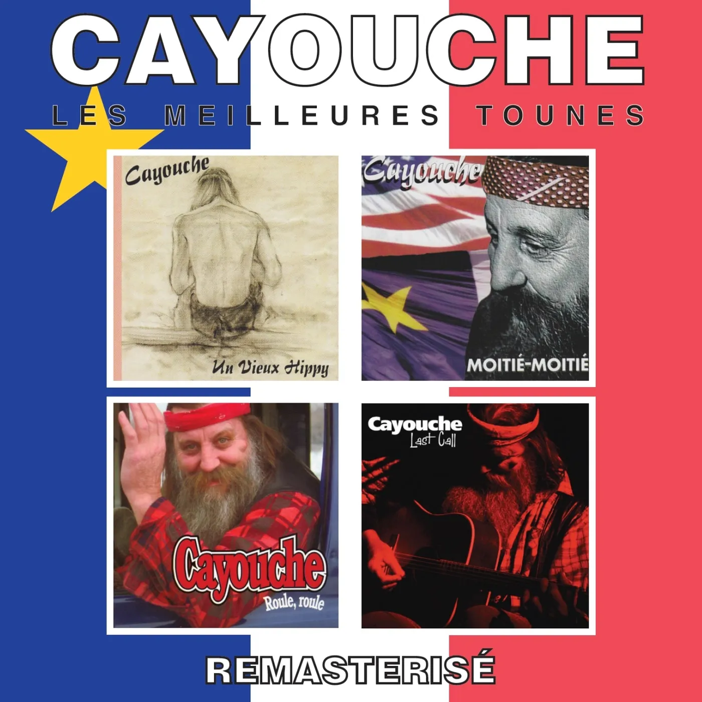 Cayouche / Les meilleures tounes - LP Vinyl (Color Acadie)