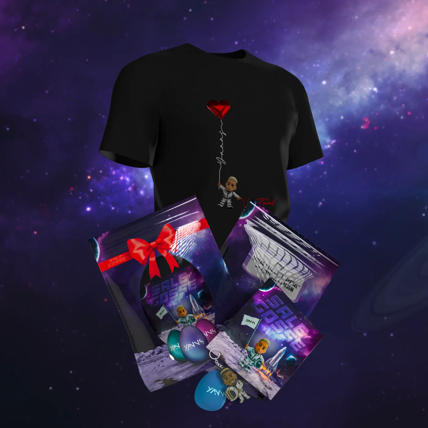 Yanns / Sale gosse - CD + T-shirt + Porte clé