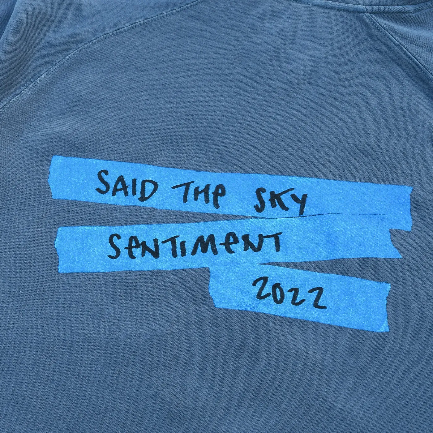 Said The Sky Sentiment Tour Hoodie - Blue