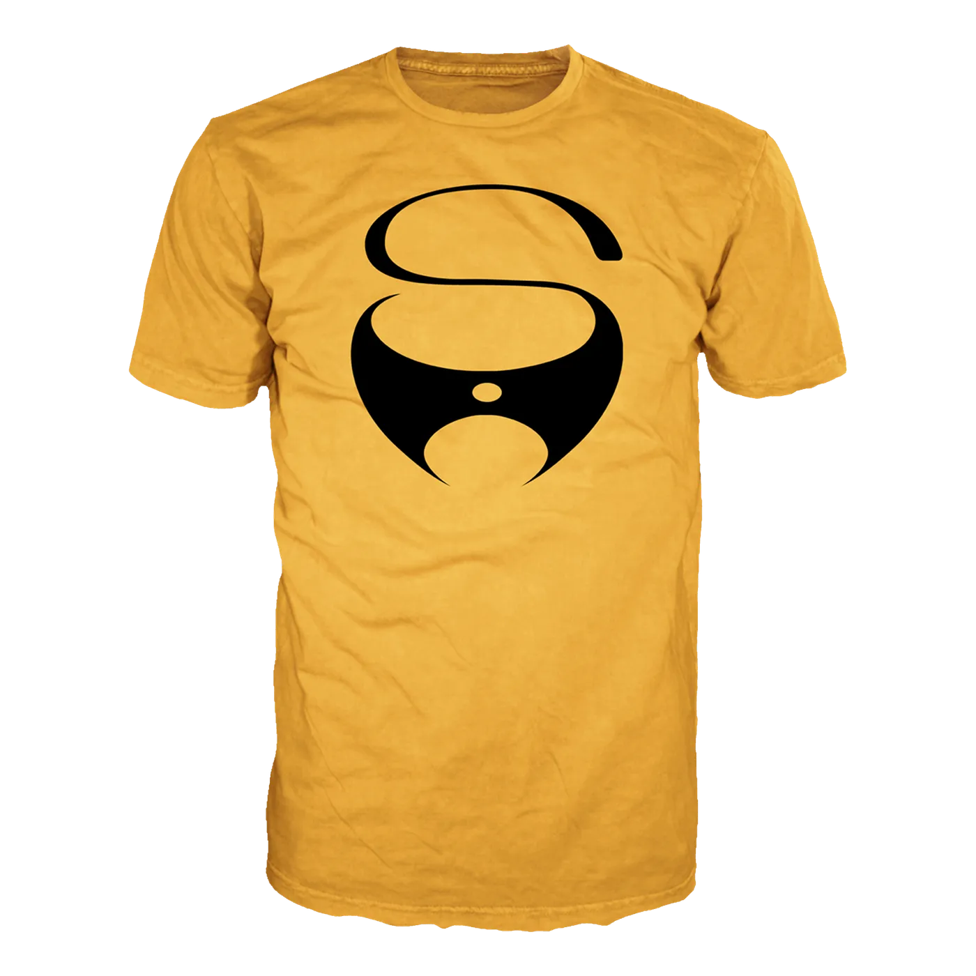 Skunk Anansie Retro Logo - T-shirt (Black/Yellow)