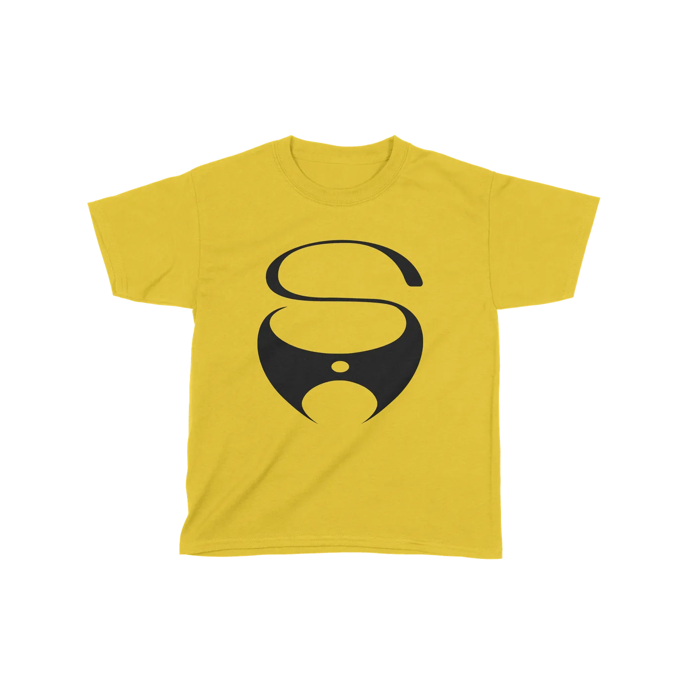 Skunk Anansie Kids Retro Logo - T-shirt (Yellow/Black)