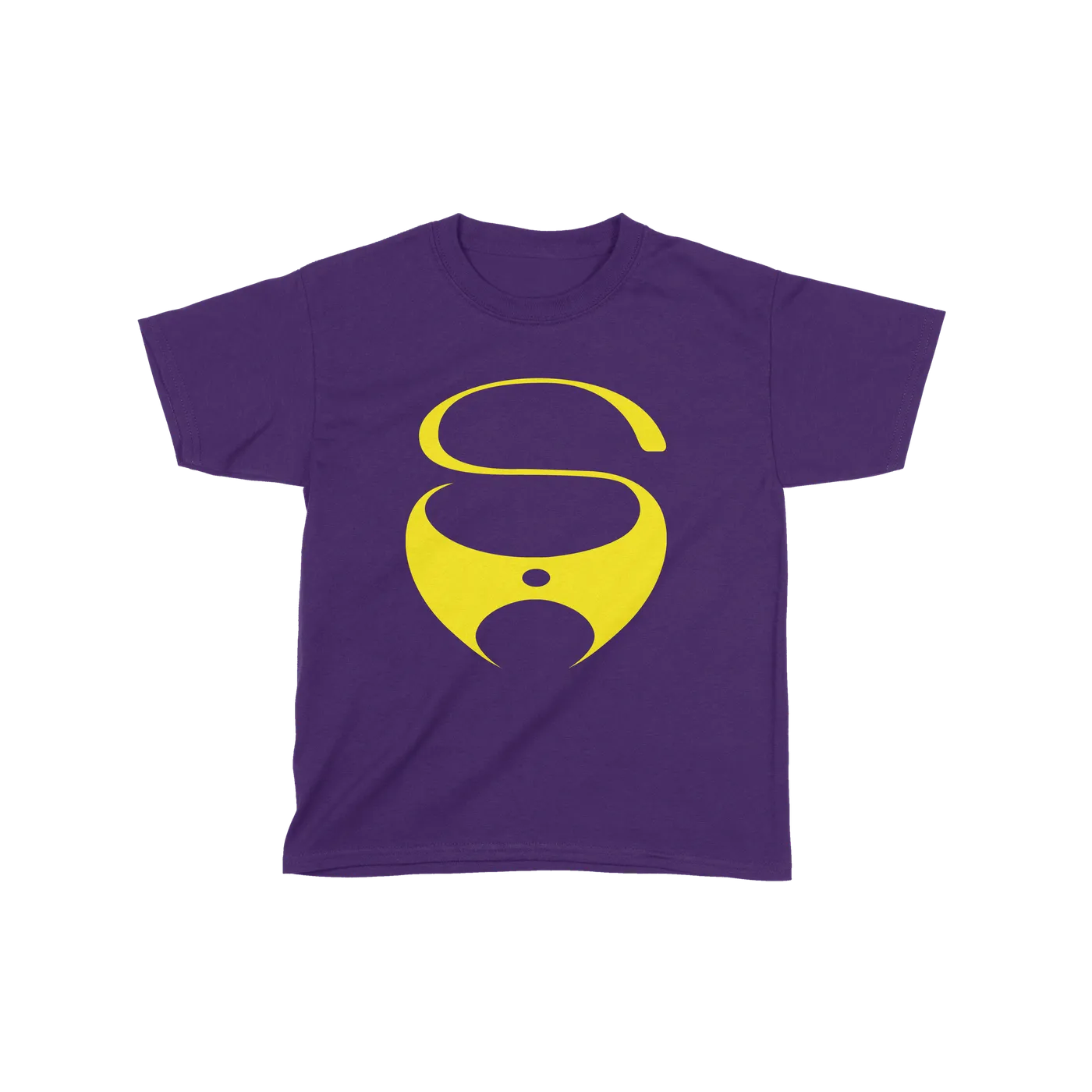 Skunk Anansie Kids Retro Logo - T-shirt (Purple/Yellow)