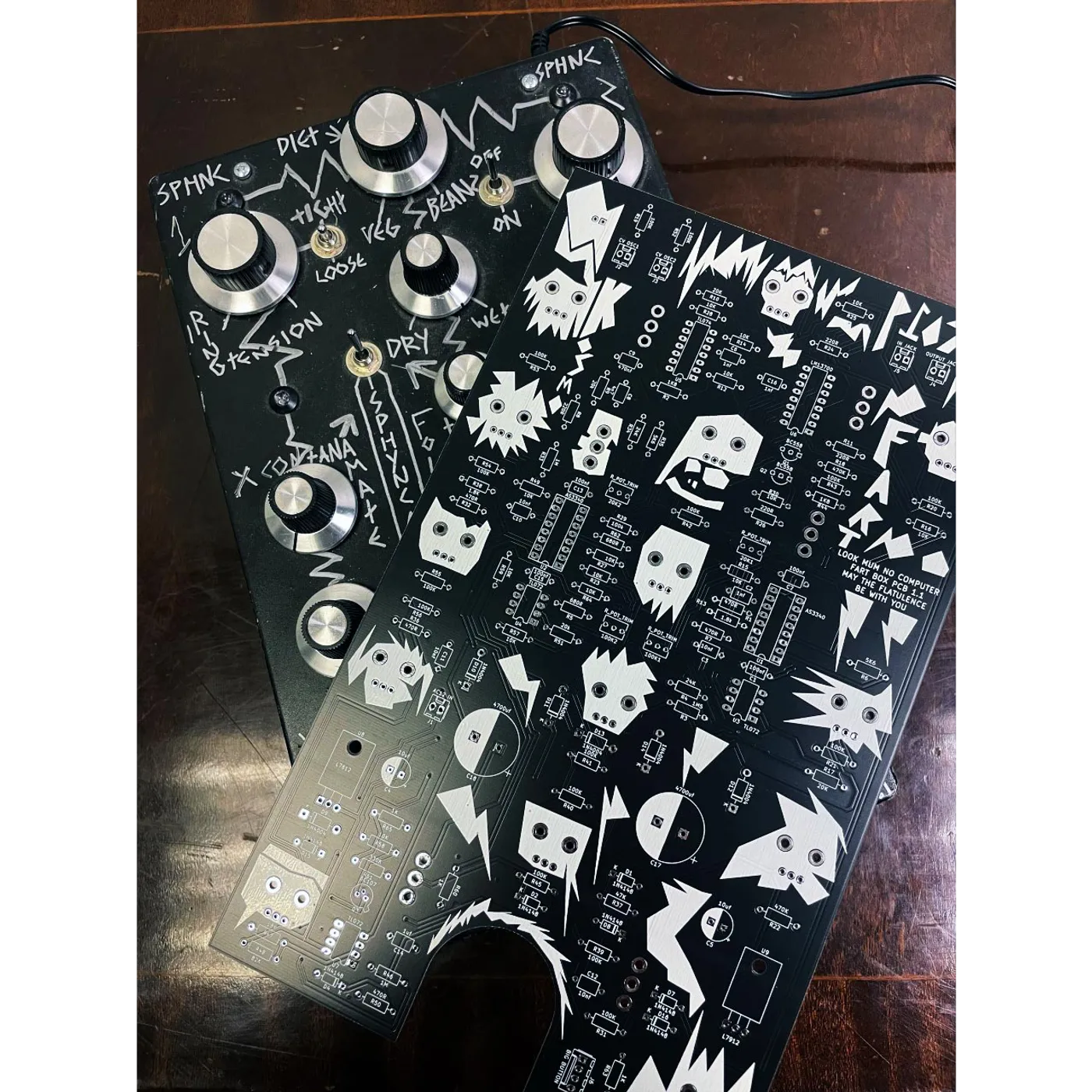 LOOK MUM NO COMPUTER FART BOX ORIGINAL PCB