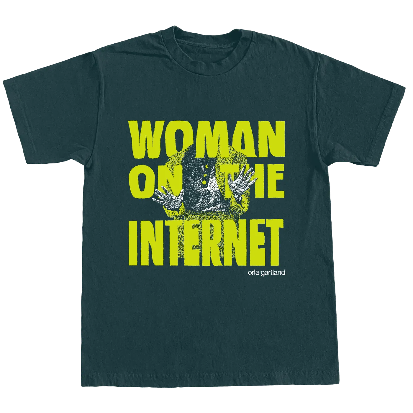Orla Gartland Deep Teal Album Title Tee