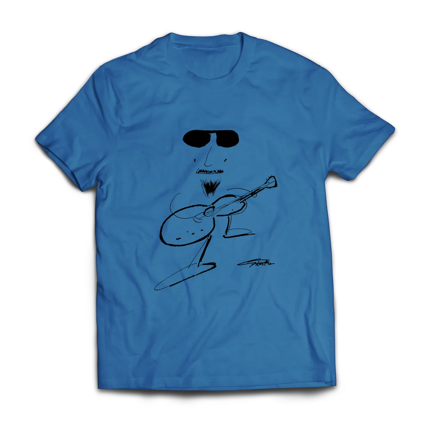 Graham Parker Doodle Tee (Blue)