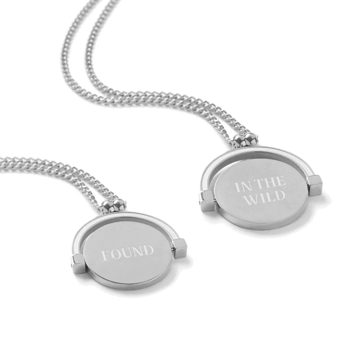 Eli & Fur ‘FOUND / IN THE WILD’ SPINNER CHAIN (GOLD/STAINLESS STEEL)