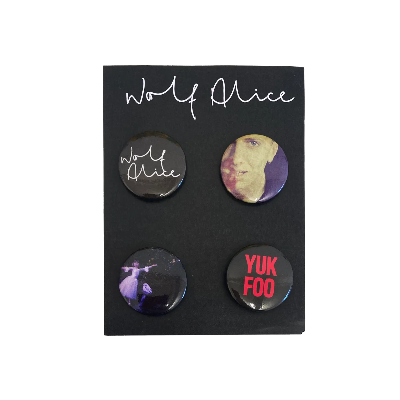 Wolf Alice Pin Badge Set