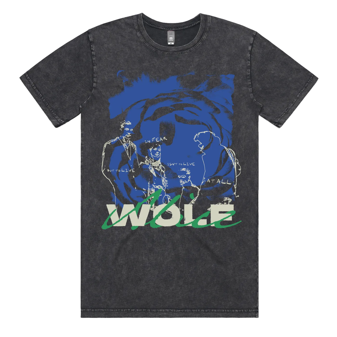 Wolf Alice BLUE ROSE WEEKEND T-SHIRT