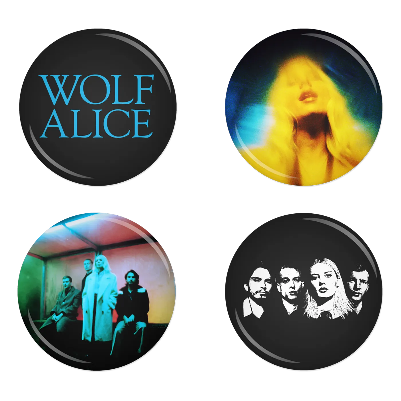 Wolf Alice BLUE WEEKEND PINS
