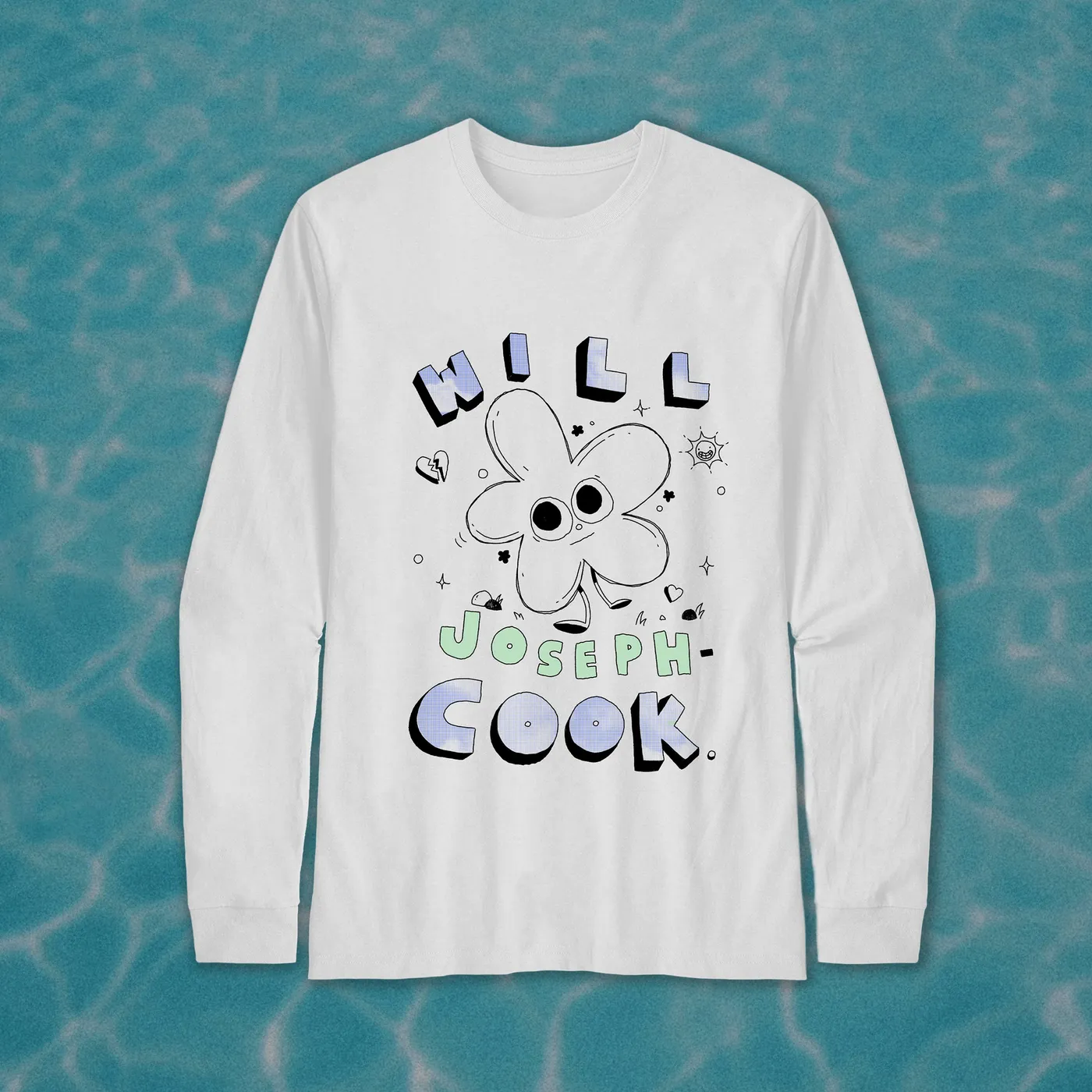 Will Joseph Cook Flower - Long Sleeve T-shirt