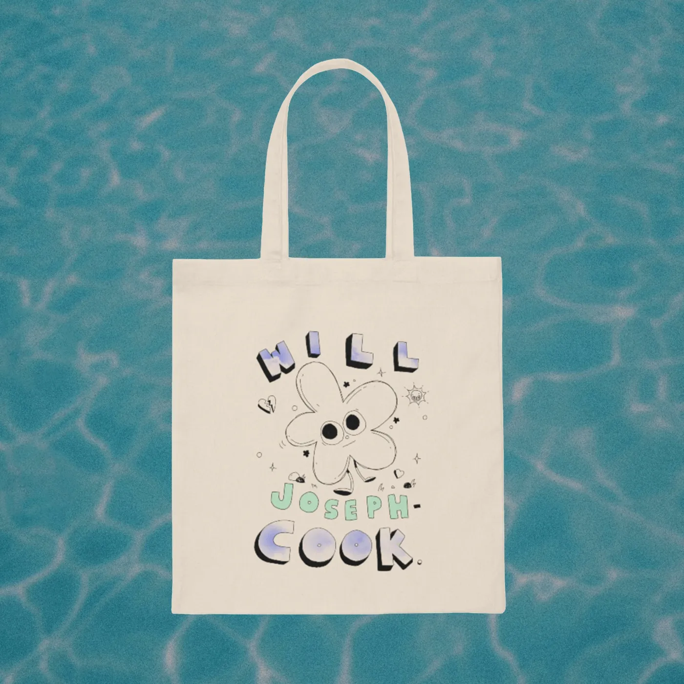 Will Joseph Cook Flower Tote Bag