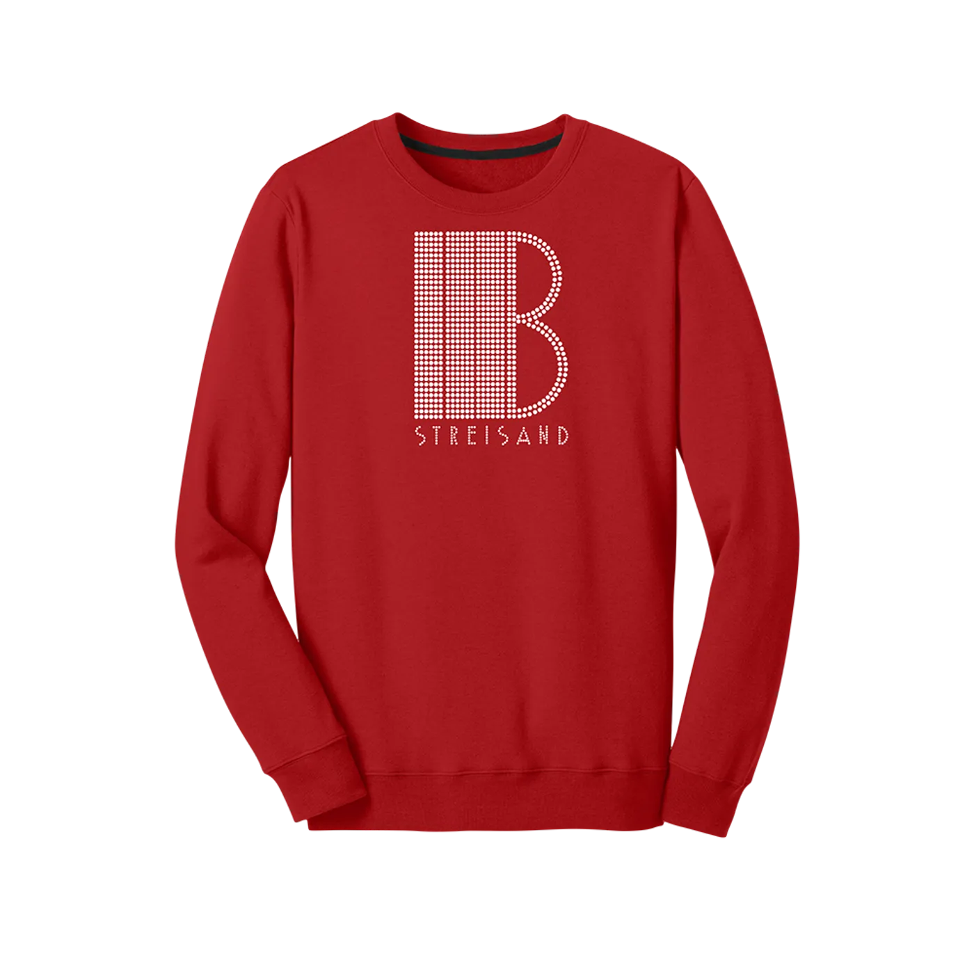 Barbra Streisand Billboard Bling Unisex Fleece Concert Crew