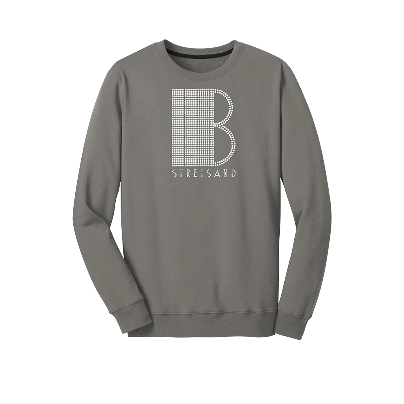Barbra Streisand Billboard Bling Unisex Fleece Concert Crew
