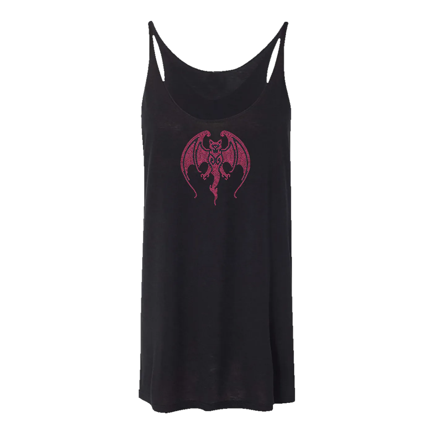 Hollywood Vampires Bat Bling Slouchy Tank
