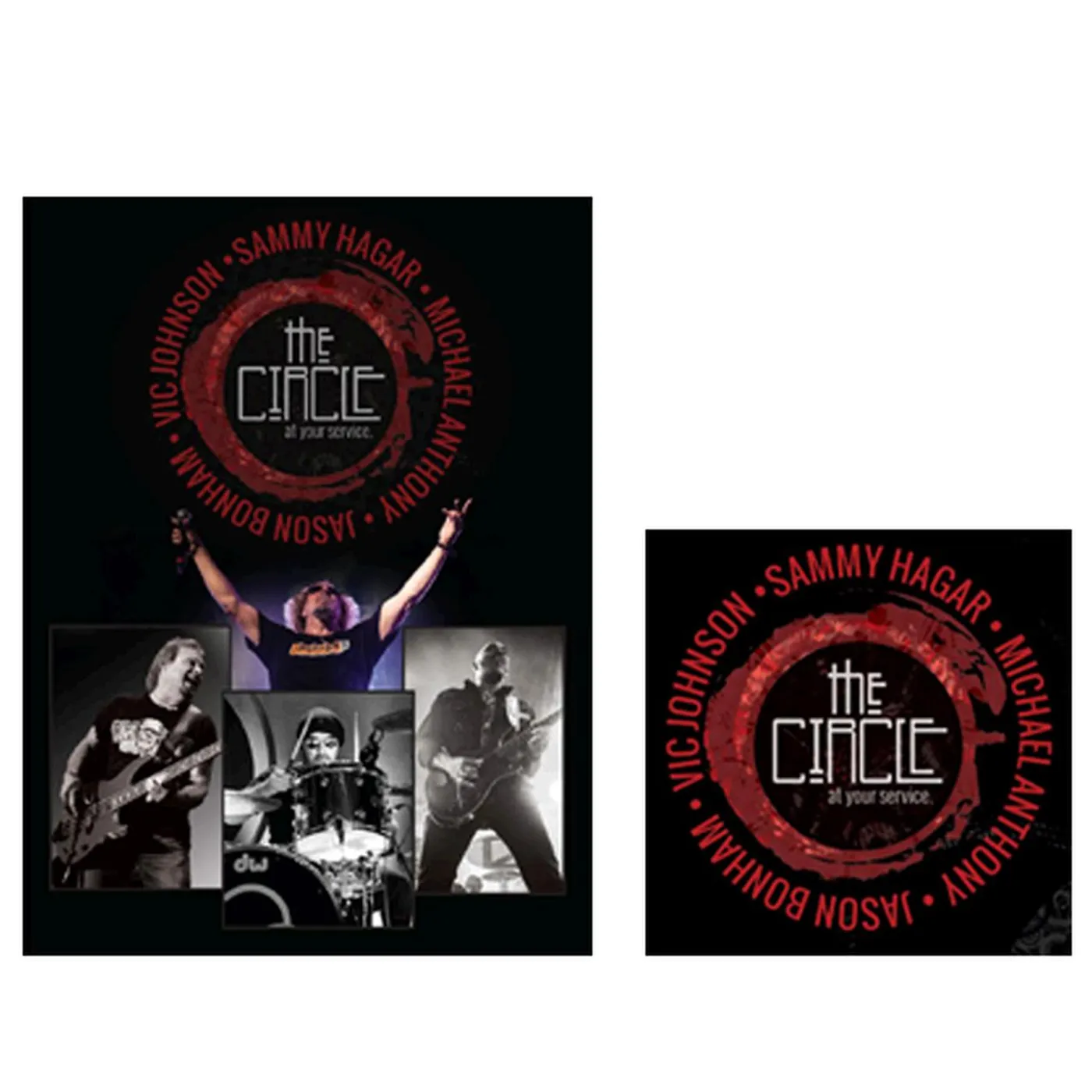 Sammy Hagar Circle CD + DVD Bundle