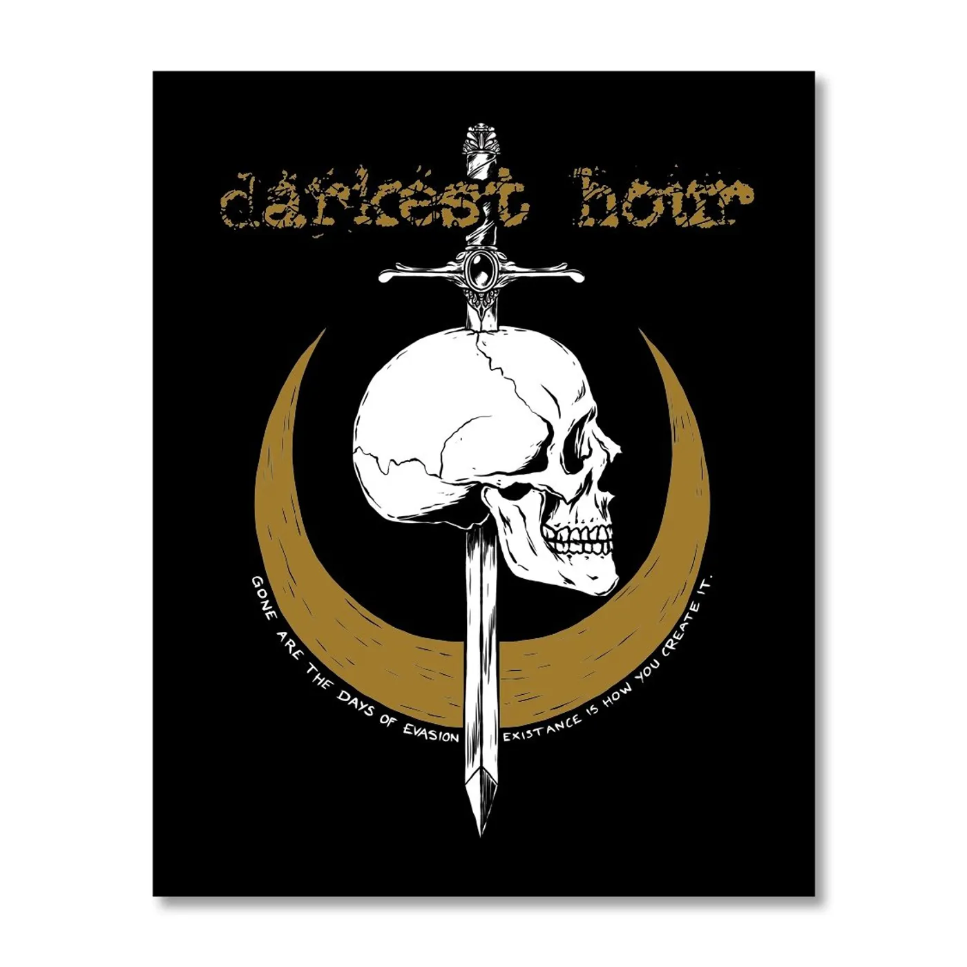 Darkest Hour - 25 Years Art Print (8"x10")