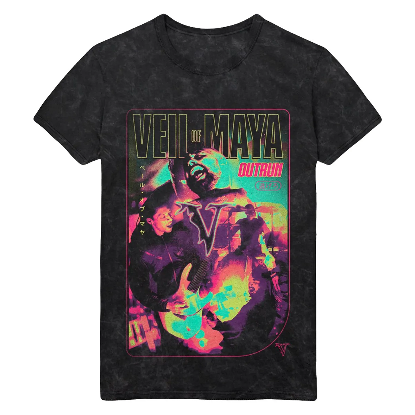 Veil Of Maya - 'Outrun' Mineral Wash Tee