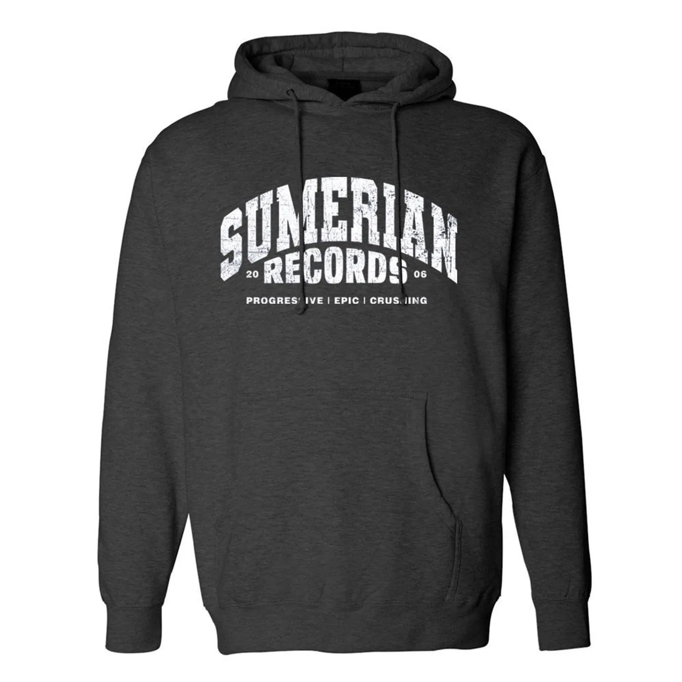 Sumerian Merch Sumerian Records- Charcoal Heather Hoodie