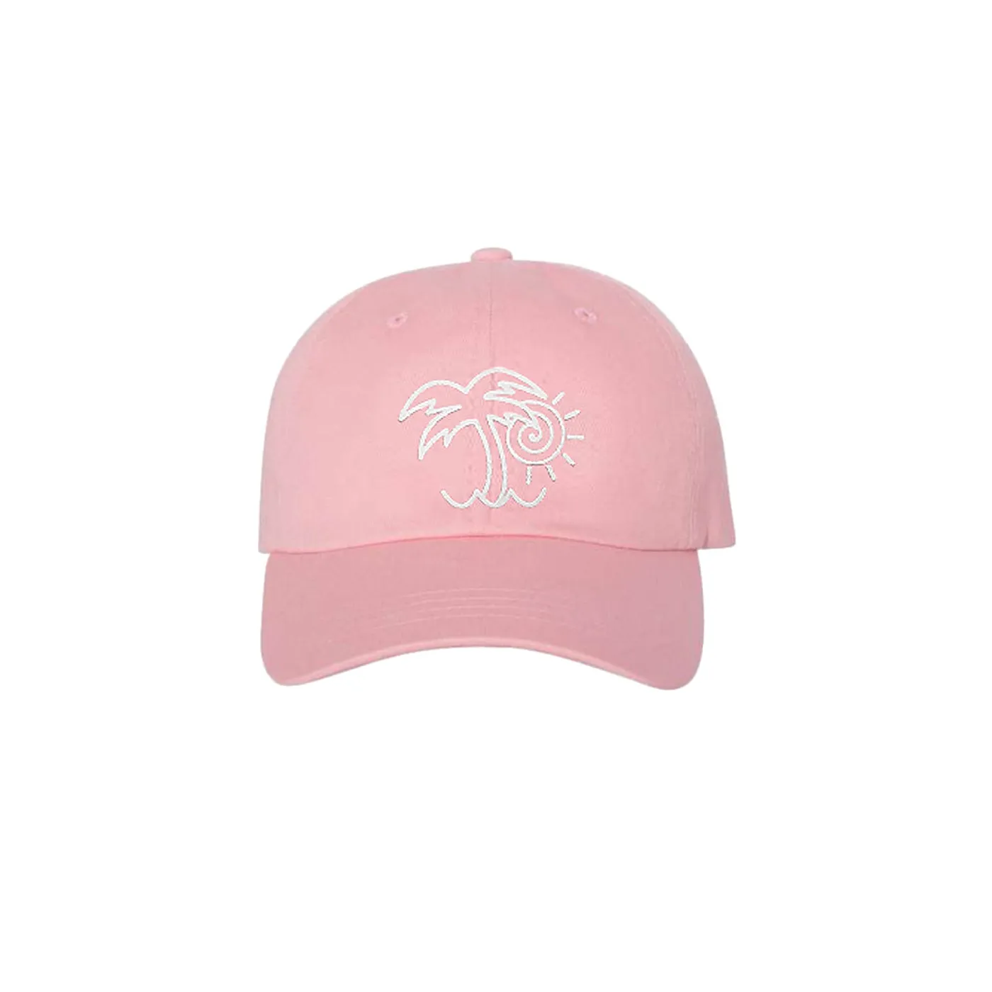 CHON - Palm Tree Embroidered Dad Hat
