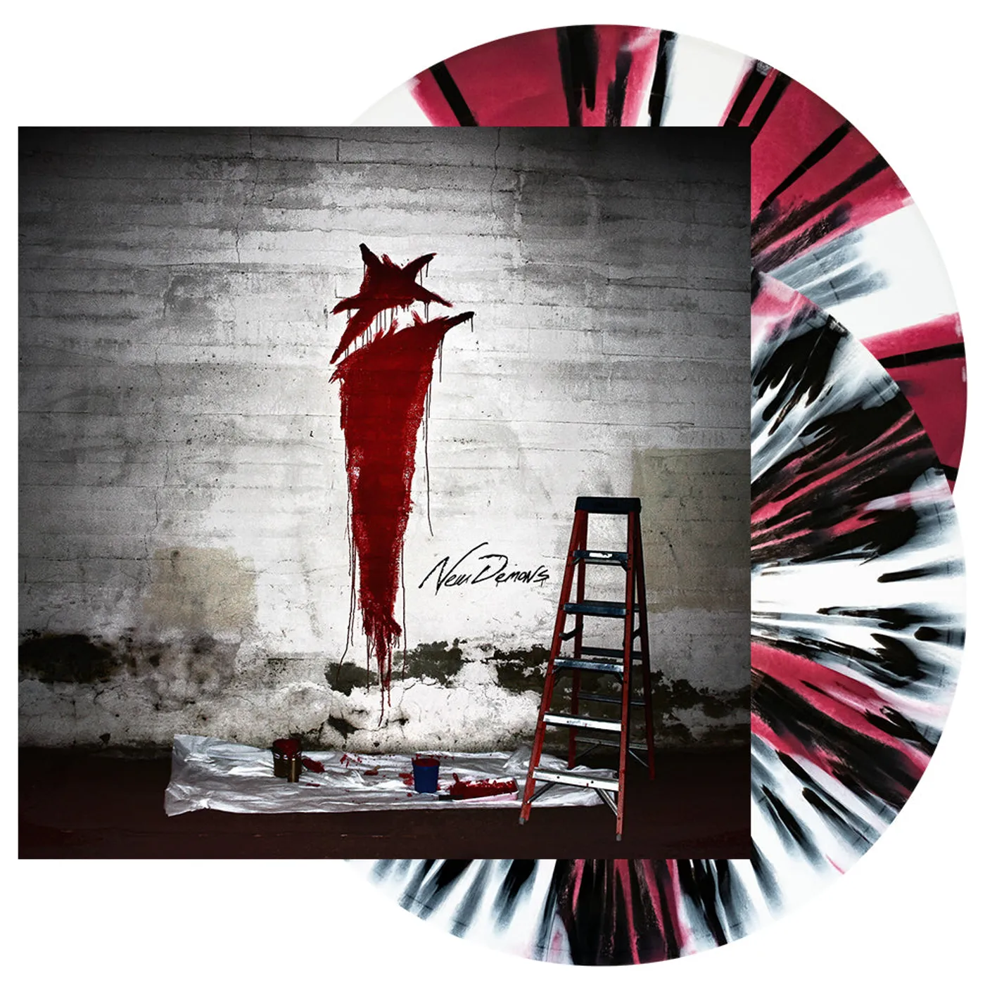 I See Stars - 'New Demons' Vinyl (2xLP White + Oxblood Cornetto w/ Black Splatter)