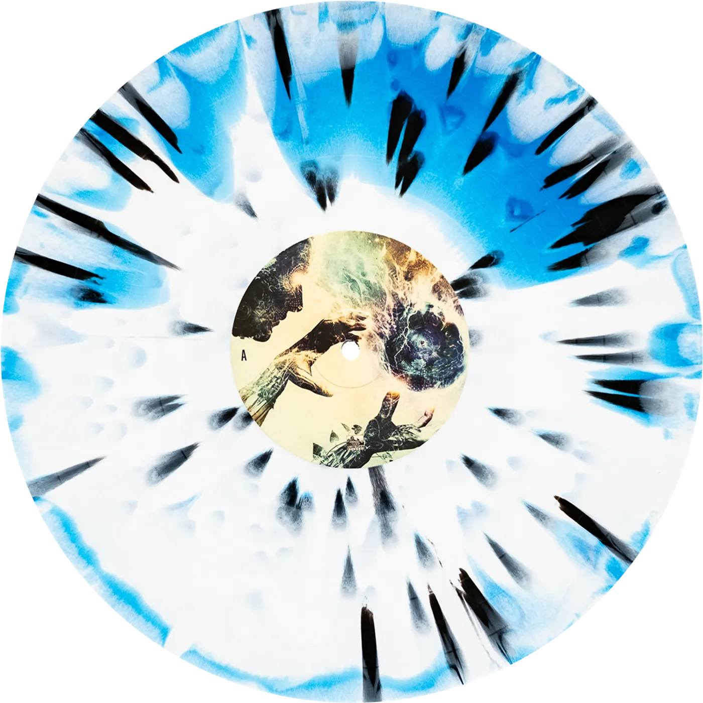 Born Of Osiris - 'Tomorrow We Die Alive' Vinyl (White + Royal Blue Side A/B w/ Black + White Splatter)