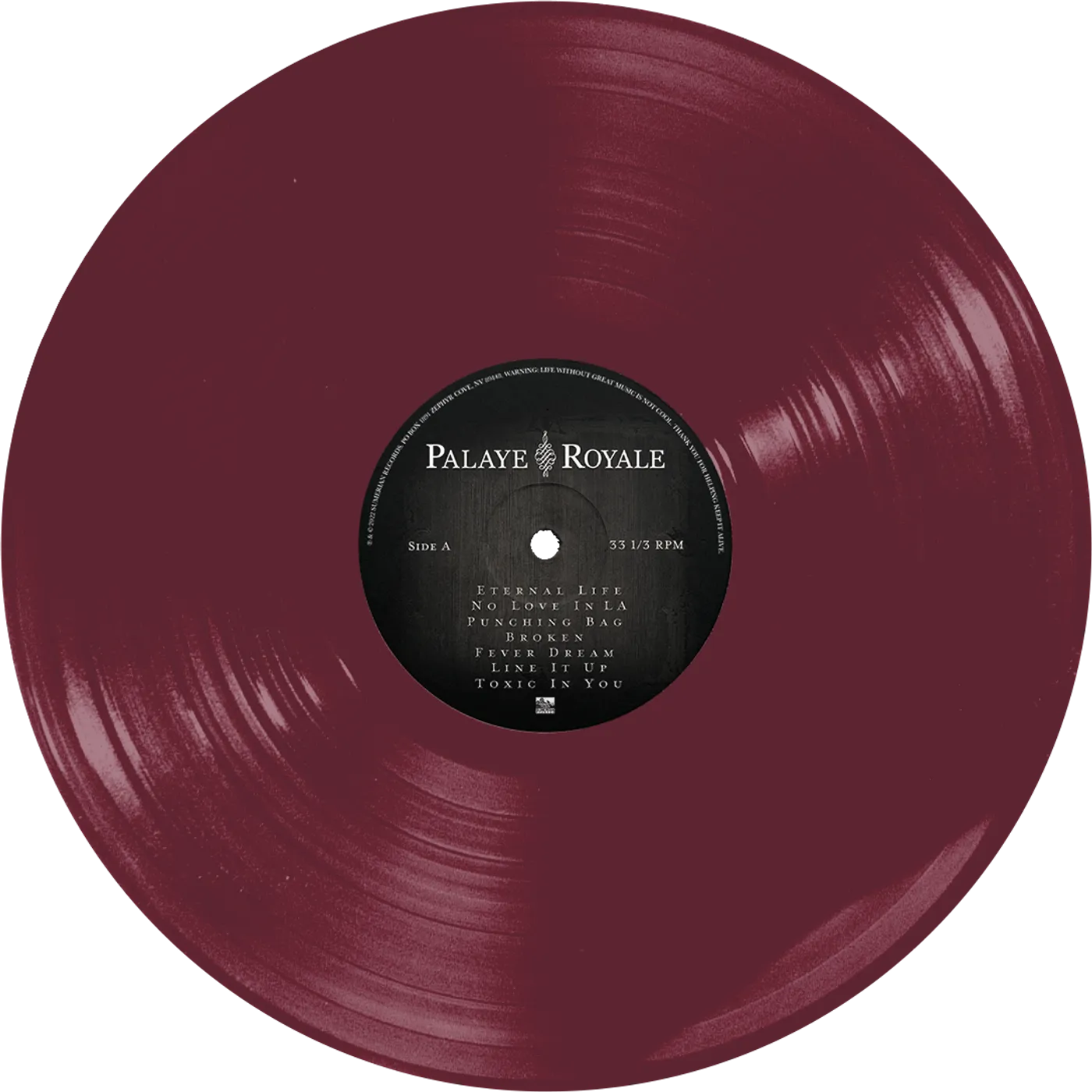 Palaye Royale - 'Fever Dream' Opaque Oxblood Vinyl (ALT COVER #2)