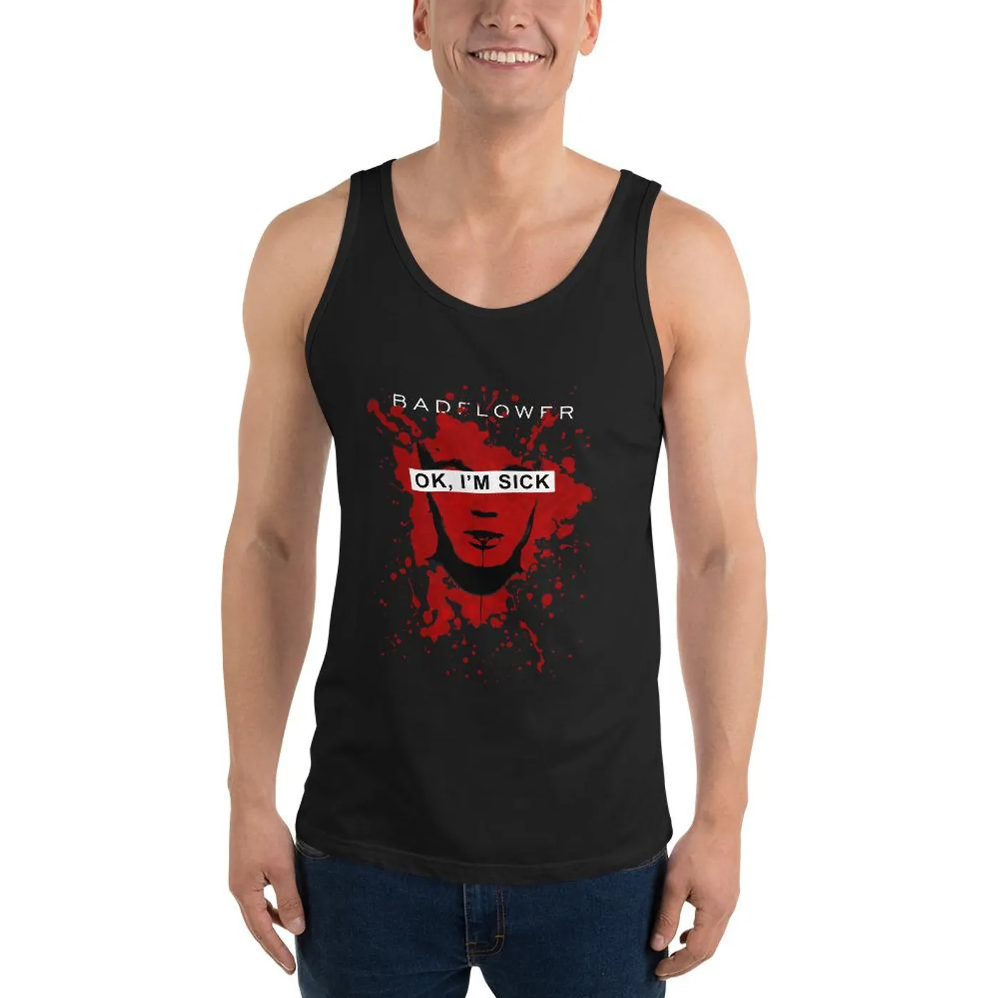Badflower Ok, I'm Sick Anniversary Unisex Tank Top