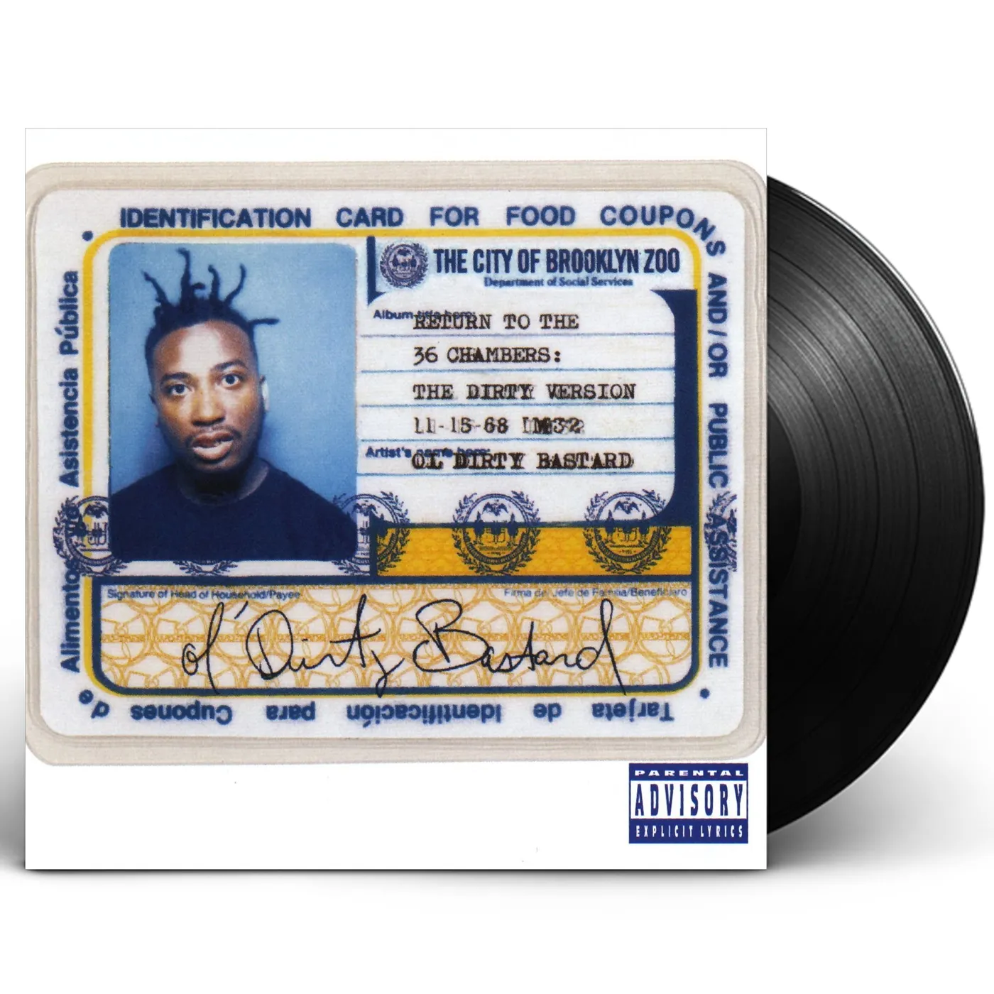 Ol' Dirty Bastard ‎"Return To The 36 Chambers: The Dirty Version" 2xLP Vinyl