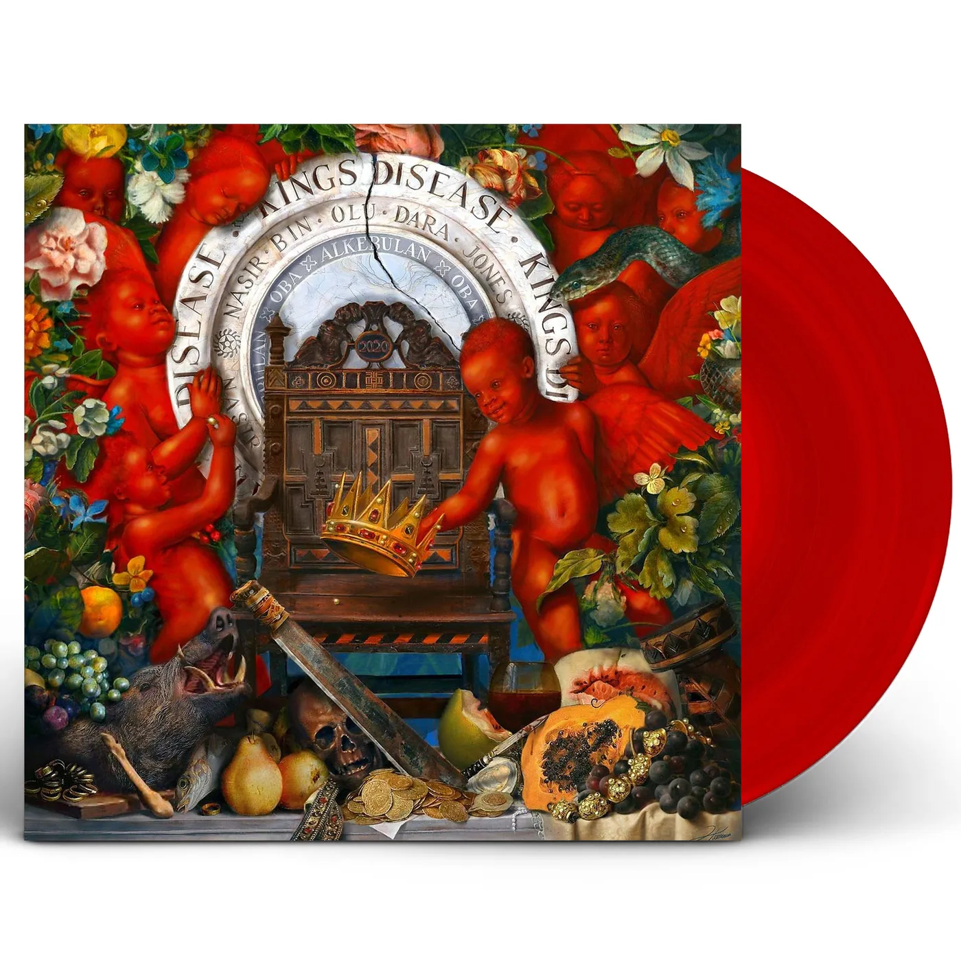 Nas "King's Disease" 2xLP Red Vinyl (SOLD OUT)