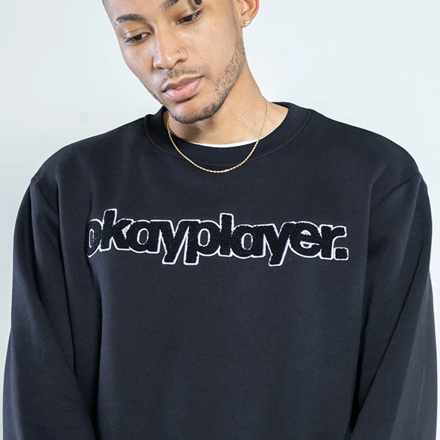 Okayplayer Chenille Crewneck Sweatshirt (SOLD OUT)