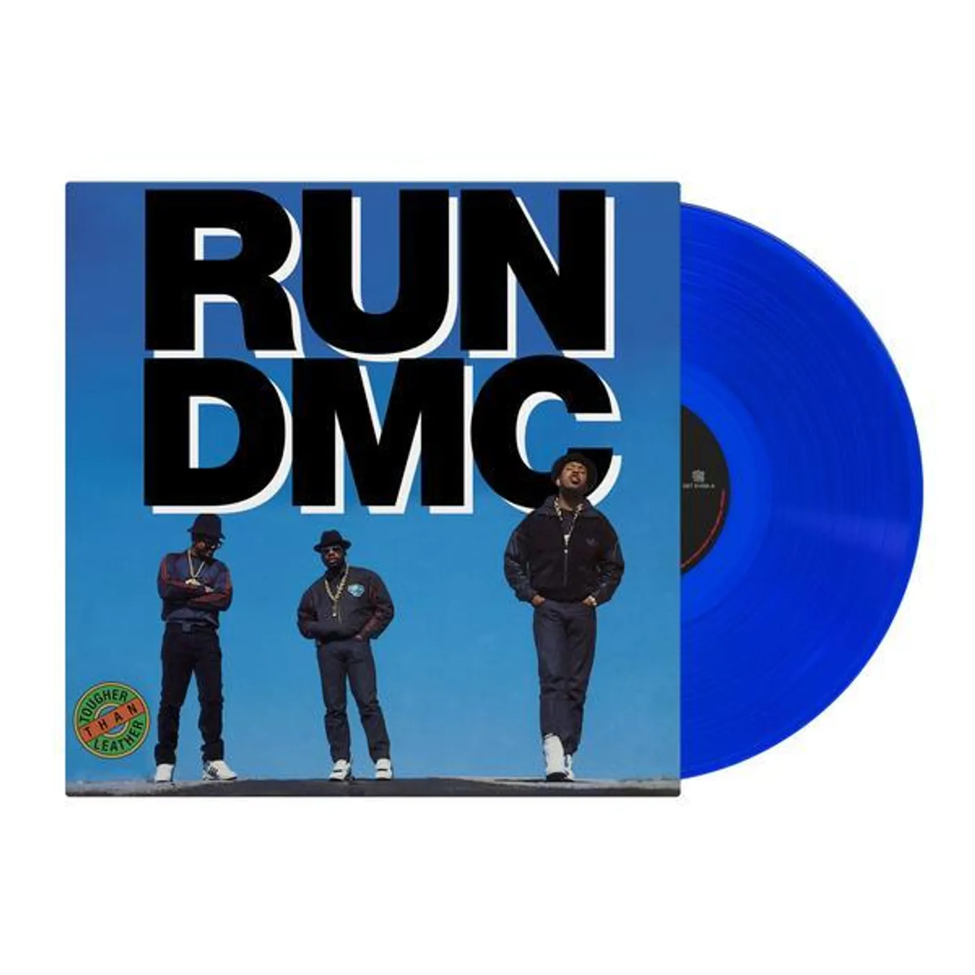 Run–D.M.C. "Tougher Than Leather" LP Blue Vinyl