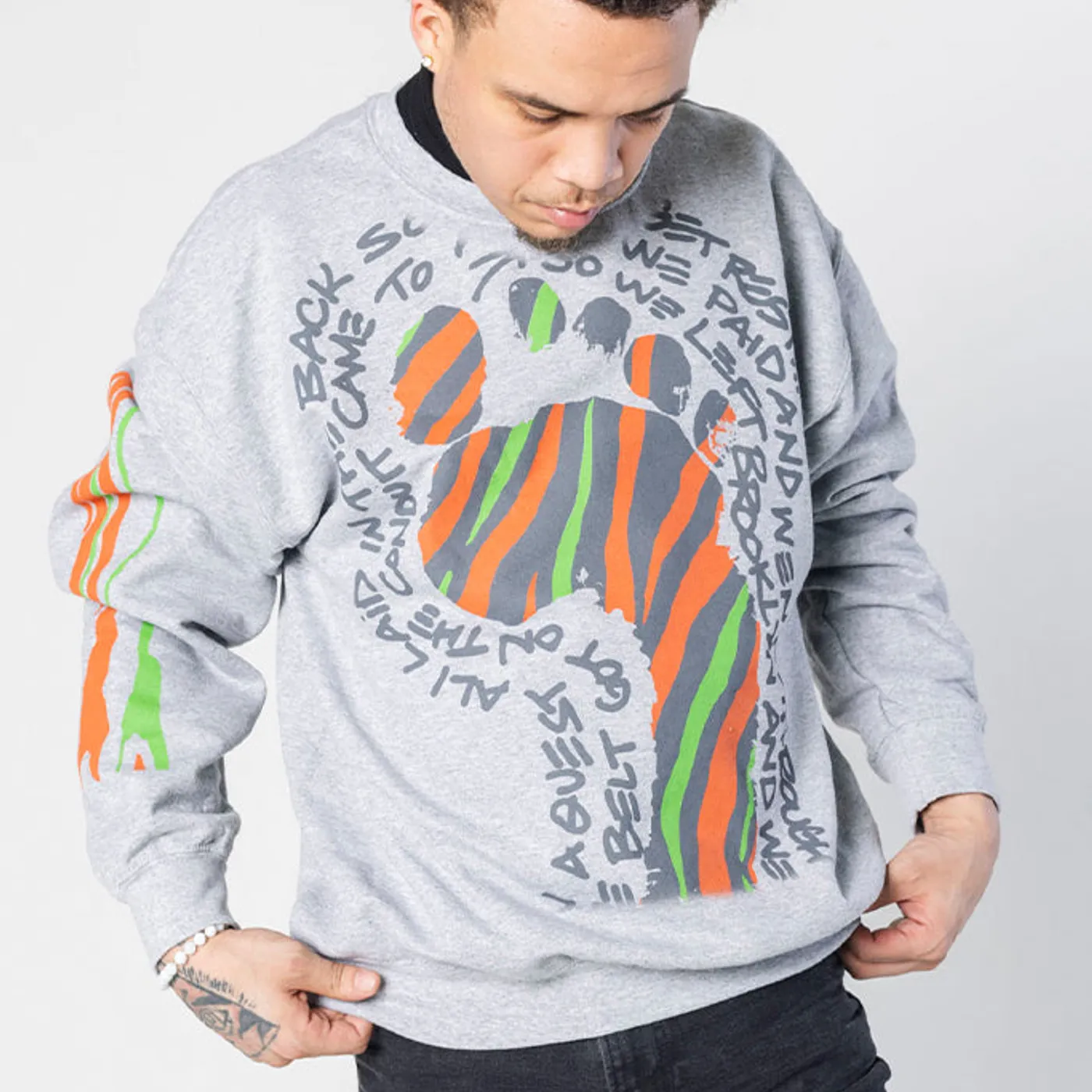 A Tribe Called Quest Lyric Foot Crewneck Sweatshirt (SOLD OUT)
