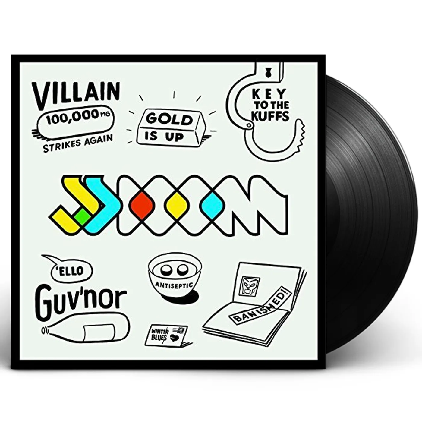 JJ DOOM 'Keys To The Kuffs' 2xLP Vinyl