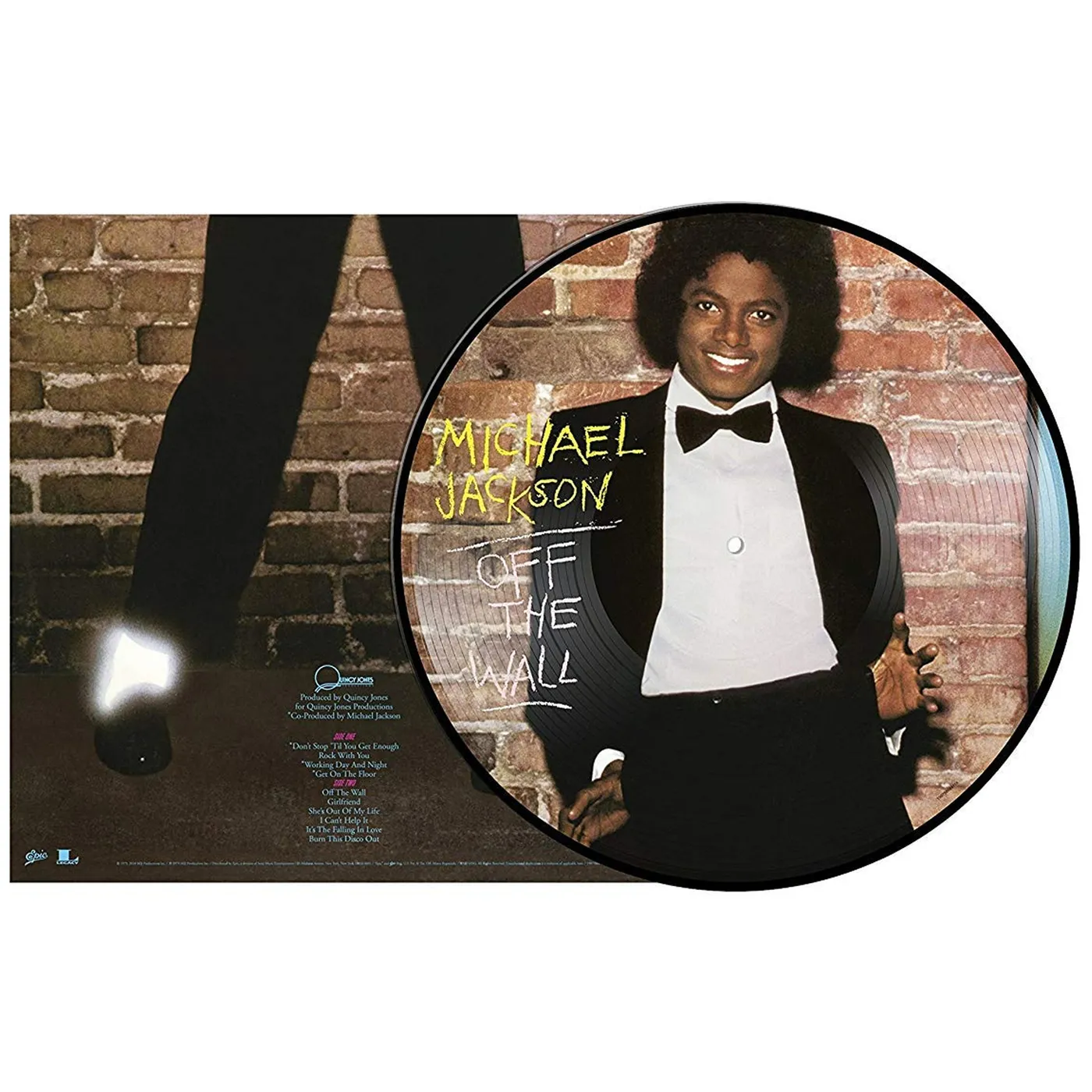 Michael Jackson "Off The Wall" LP Picture Disc Vinyl (SOLD OUT)