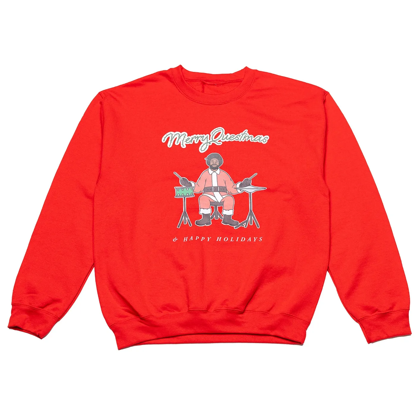 ?uestlove Merry Questmas Crewneck Sweatshirt